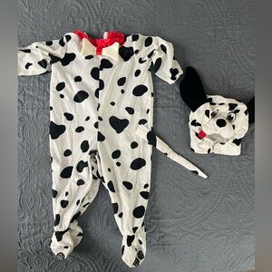 Dalmatian Print Infant One Piece Costume